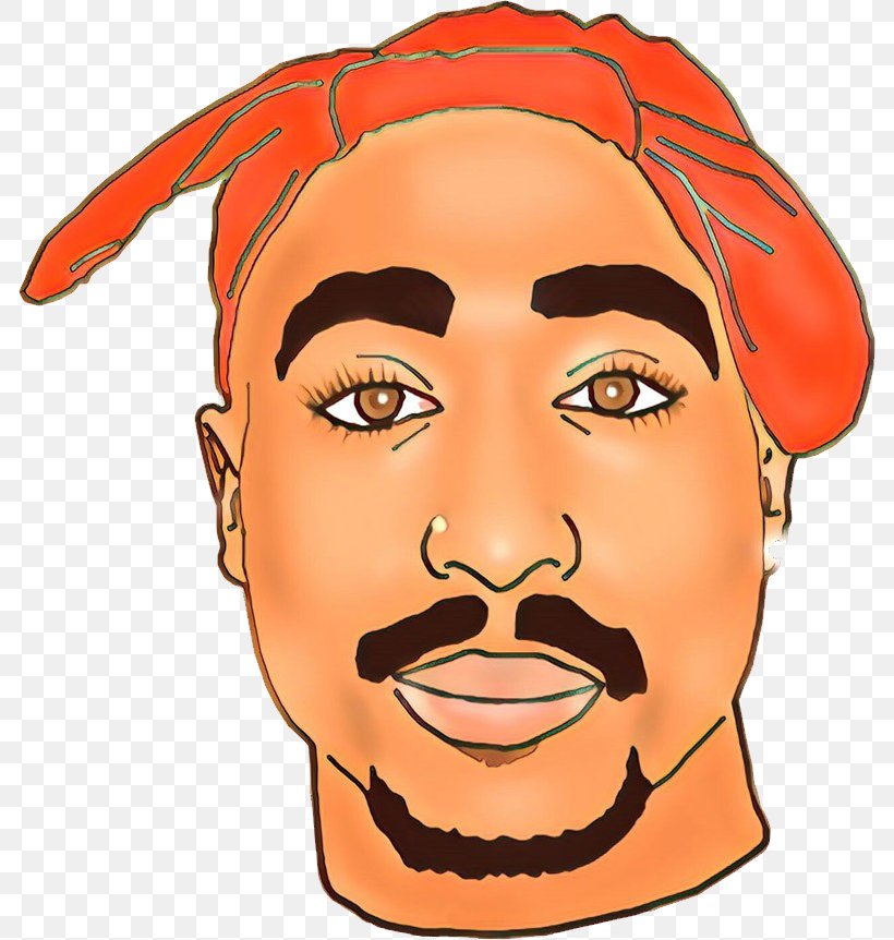 Tupac Shakur Tupac Thug Theory Nose Illustration Cheek, PNG, 786x862px, Tupac Shakur, Art, Beard, Cartoon, Cheek Download Free
