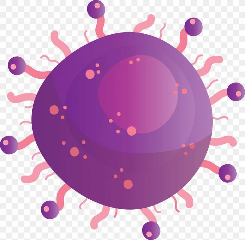 Coronavirus Corona COVID, PNG, 3000x2948px, Coronavirus, Circle, Corona, Covid, Magenta Download Free