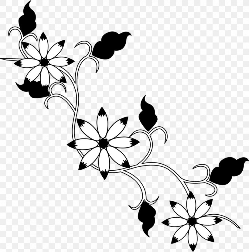 Design Adobe Photoshop Image Pattern, PNG, 1289x1305px, Black, Black And White, Branch, Butterfly, Designer Download Free