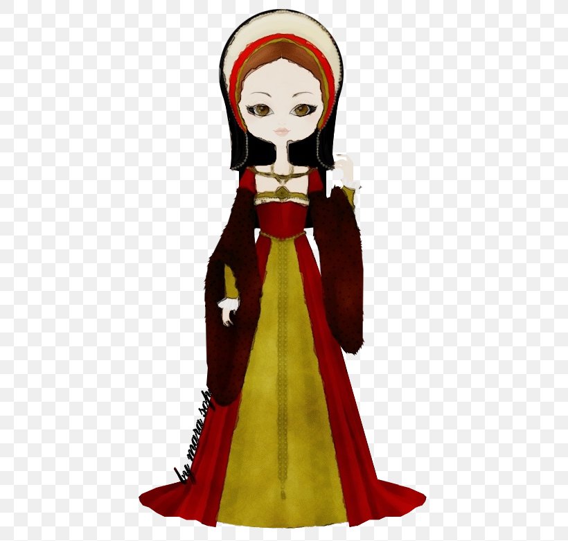 Grey Background, PNG, 455x781px, Watercolor, Animation, Anne Boleyn, Cartoon, Costume Download Free