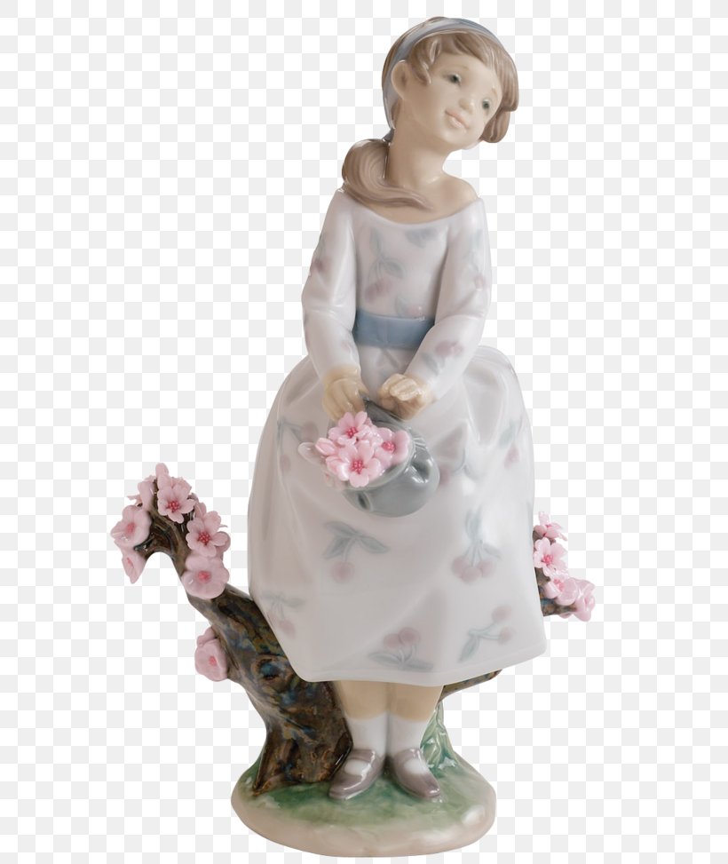 Lladró Porcelain Lladro From Spain Montinas Figurine Pottery, PNG, 600x973px, Watercolor, Cartoon, Flower, Frame, Heart Download Free