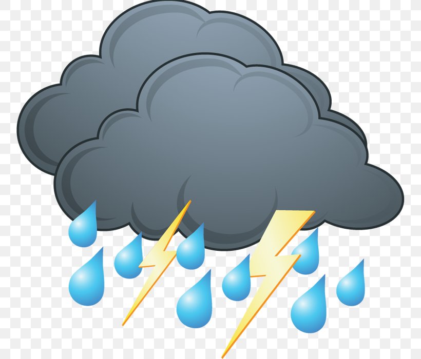 Rain Cloud Euclidean Vector Icon, PNG, 756x700px, Rain, Blue, Cloud, Lightning, Sky Download Free