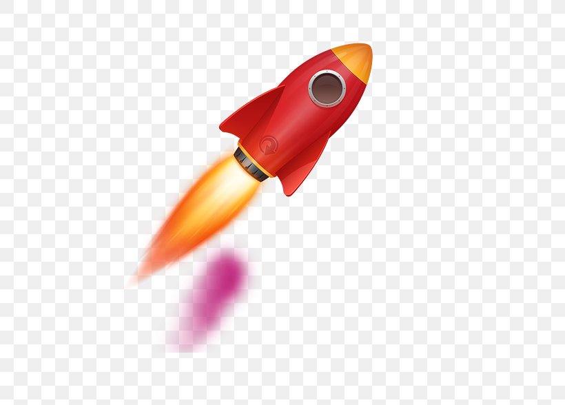 Rocket Launch, PNG, 764x588px, Rocket, Computer Graphics, Orange, Pen, Red Download Free