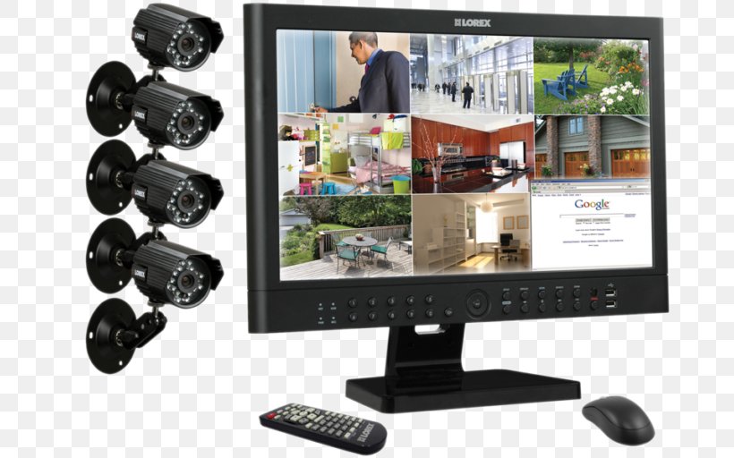 Wireless Security Camera Closed-circuit Television Surveillance Digital Video Recorders, PNG, 768x512px, Wireless Security Camera, Camera, Closedcircuit Television, Computer Monitor, Computer Monitor Accessory Download Free