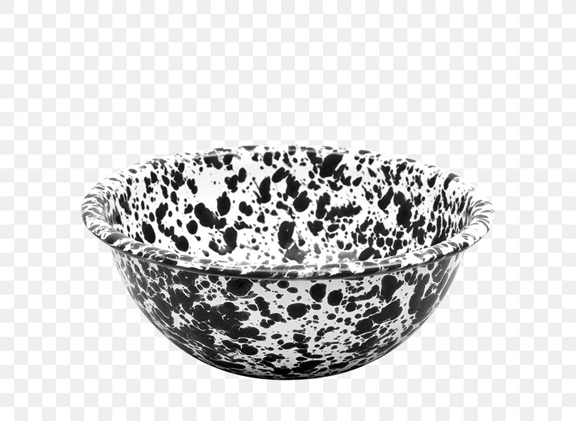 Crow Canyon Home Enamelware Cereal Bowl Tableware Crow Canyon Set Of 2 Enamelware 20oz Soup / Cereal Bowls Kitchen Utensil, PNG, 600x600px, Bowl, Black And White, Dinnerware Set, Dishware, Glass Download Free