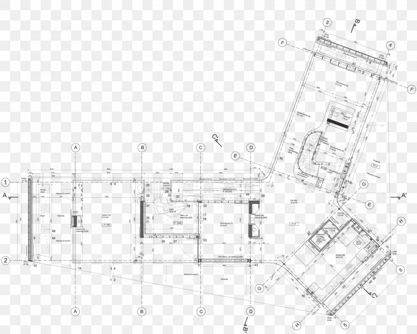 Farnsworth House Architecture House Plan Villa, PNG, 1600x1283px, Farnsworth House, Architect, Architecture, Area, Artwork Download Free