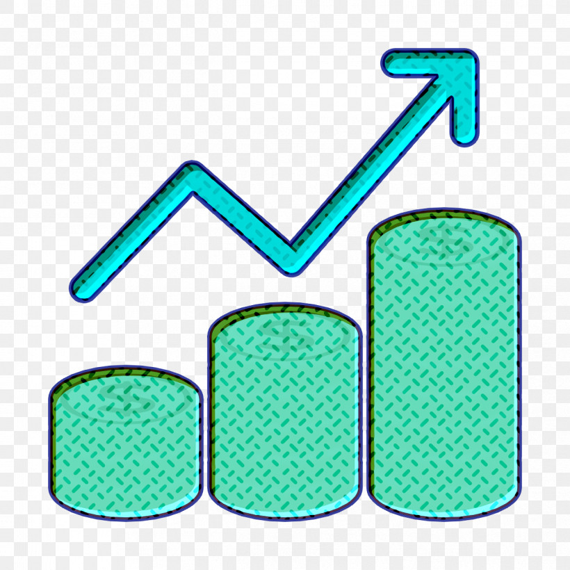 Growth Icon Banking And Finance Icon, PNG, 1244x1244px, Growth Icon, Aqua M, Banking And Finance Icon, Geometry, Green Download Free