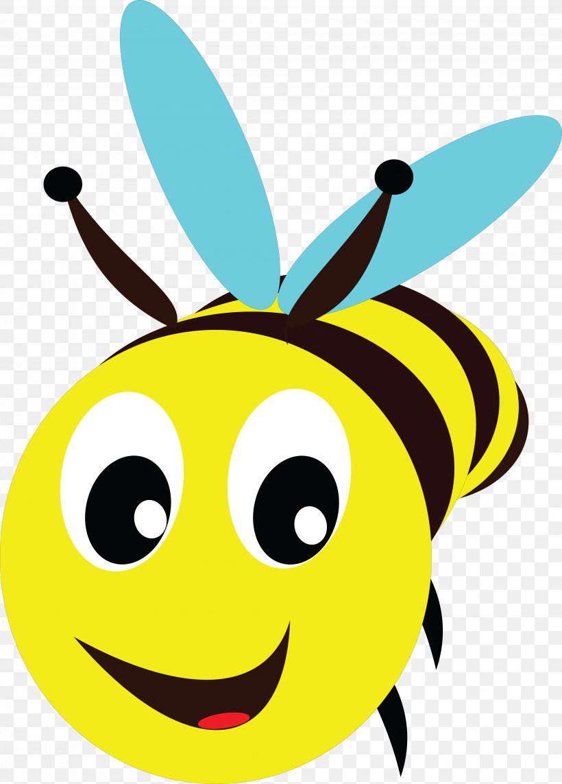Honey Bee Royalty-free Clip Art, PNG, 4000x5578px, Bee, Beehive, Cartoon, Emoticon, Honey Bee Download Free