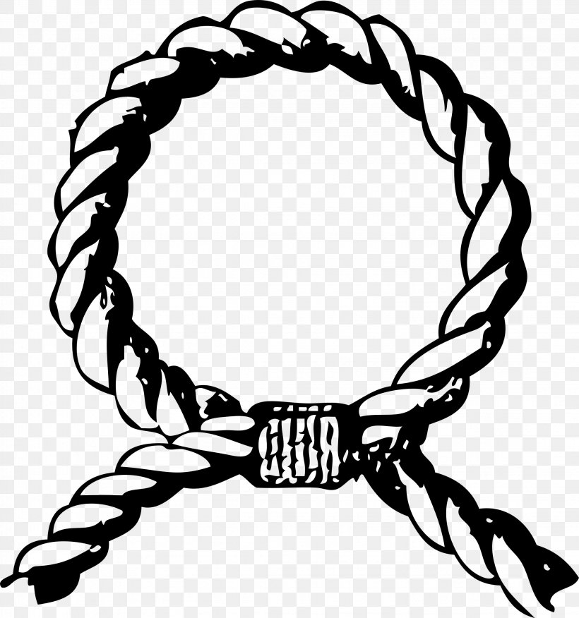 Knot Rope Clip Art, PNG, 2246x2400px, Knot, Artwork, Black And White, Body Jewelry, Drawing Download Free