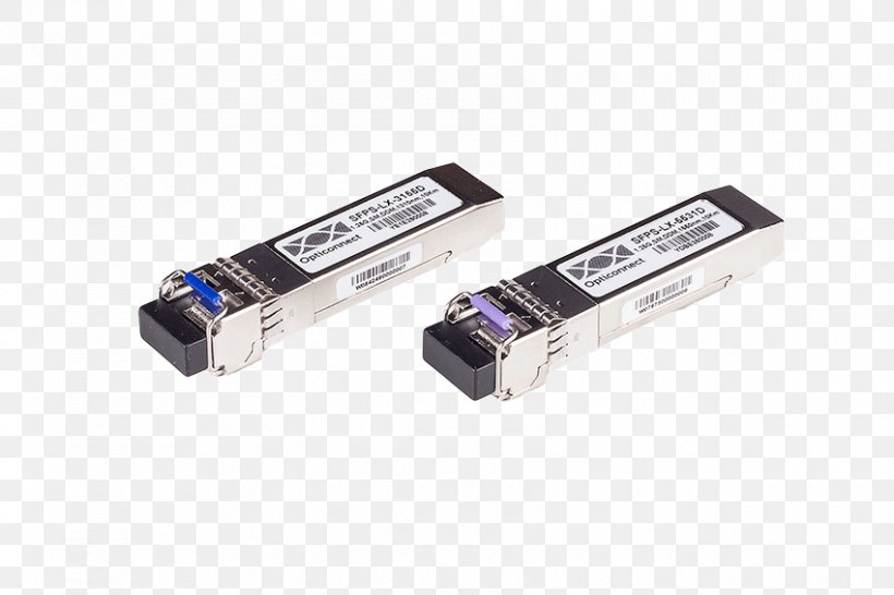 Small Form-factor Pluggable Transceiver Multi-mode Optical Fiber Gigabit Ethernet, PNG, 850x567px, 10 Gigabit Ethernet, Transceiver, Circuit Component, Computer Network, Electronic Component Download Free
