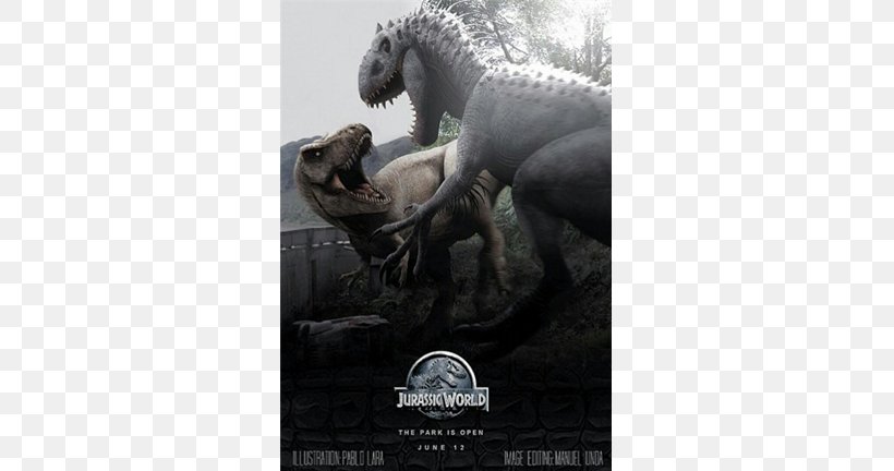 Tyrannosaurus YouTube The Lost World Jurassic Park Indominus Rex, PNG, 768x432px, Tyrannosaurus, Black And White, Brand, Film, Film Poster Download Free