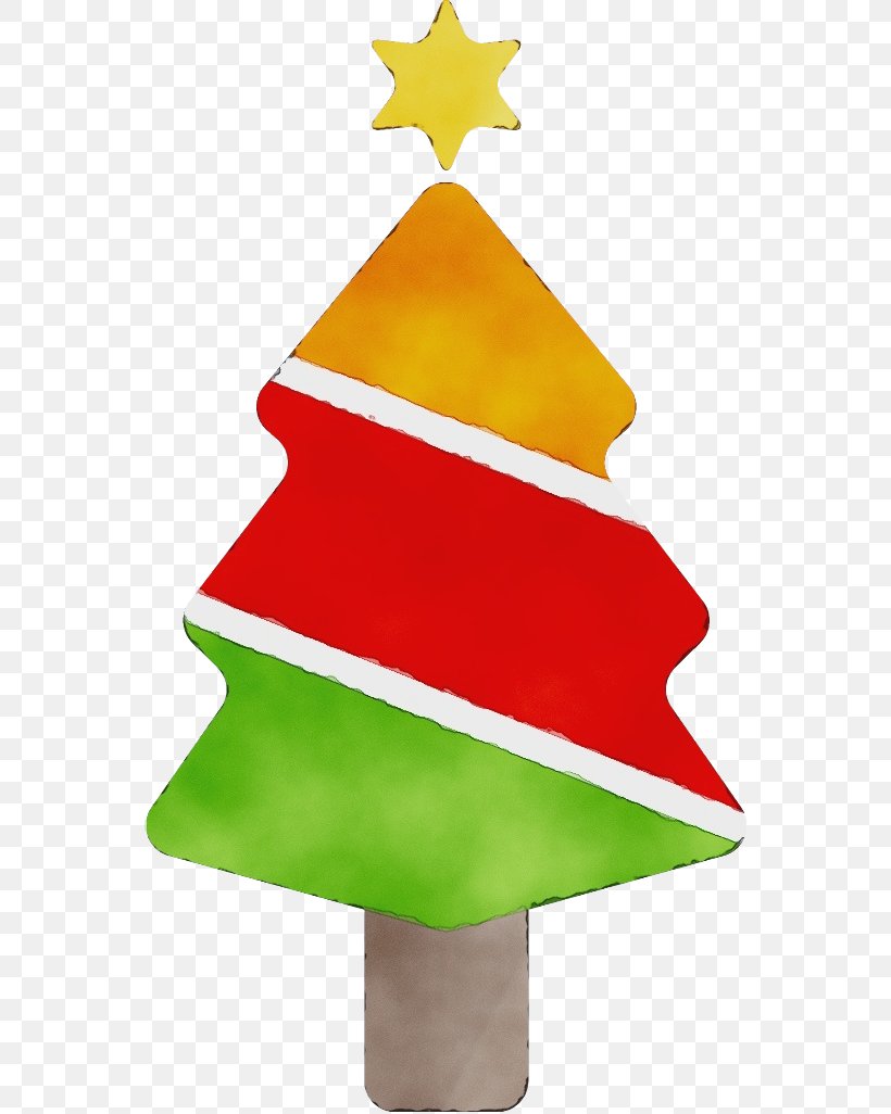 Christmas Tree, PNG, 554x1026px, Watercolor, Christmas, Christmas Decoration, Christmas Tree, Conifer Download Free