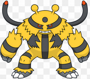 Electivire - Electric Monster With Yellow Stripes PNG