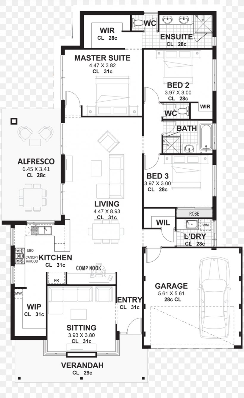 House Plan Floor Plan Bedroom, PNG, 1000x1630px, 3d Floor Plan, House ...