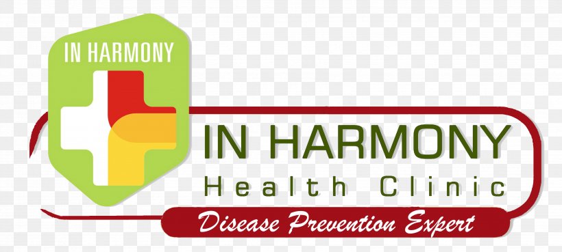 In Harmony Clinic Health Logo Vaccine, PNG, 3508x1580px, Clinic, Area, Brand, Grass, Green Download Free