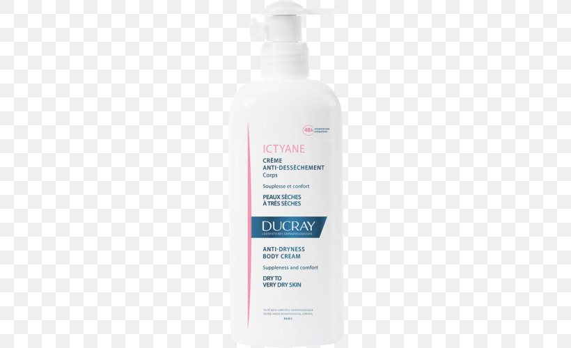 Lotion Ducray Ictyane Emollient Moisturizing Cream Nasal Spray Panthenol, PNG, 500x500px, Lotion, Cream, Face, Liquid, Milliliter Download Free