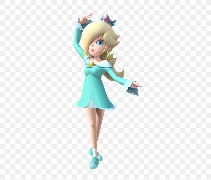 Rosalina Princess Peach Super Mario 3D World Mario Sports Mix, PNG, 364x702px, Rosalina, Action Figure, Doll, Fictional Character, Figurine Download Free