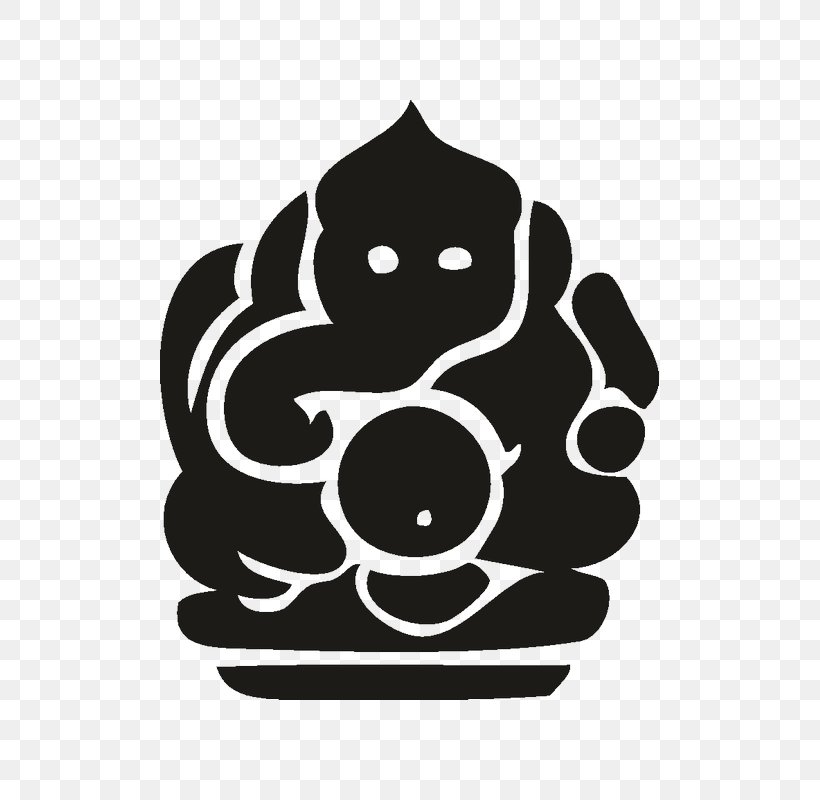 Clip Art Vector Graphics Illustration Image Ganesha, PNG, 800x800px, Ganesha, Black, Black And White, Black M, Royaltyfree Download Free