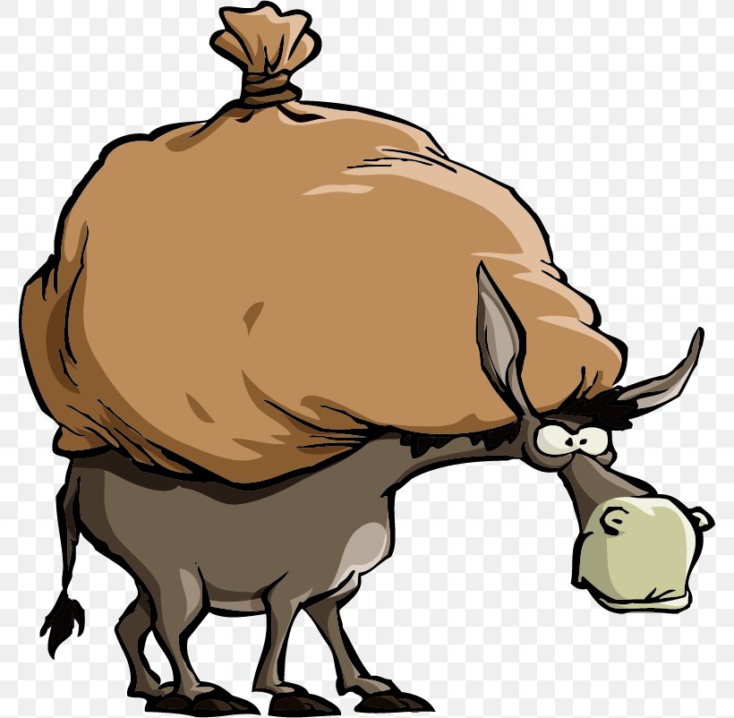 Mule Donkey Cartoon, PNG, 778x802px, Mule, Artwork, Beak, Cartoon, Cattle Like Mammal Download Free