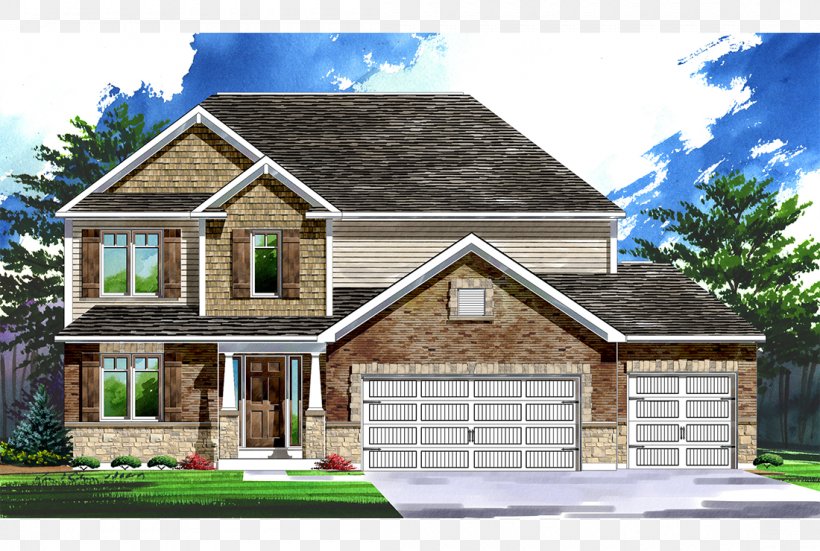 Stonemoor By Lombardo Homes House Property Ludington, PNG, 1100x740px, House, Building, Cottage, Elevation, Estate Download Free
