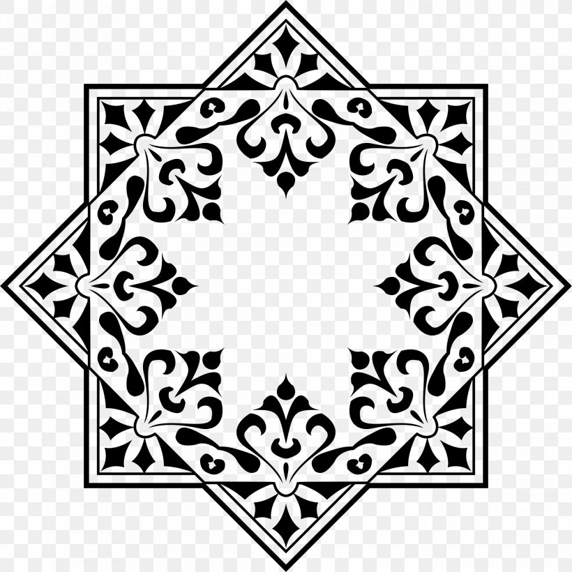 Decorative Arts Clip Art, PNG, 2280x2280px, Decorative Arts, Area, Art, Black, Black And White Download Free