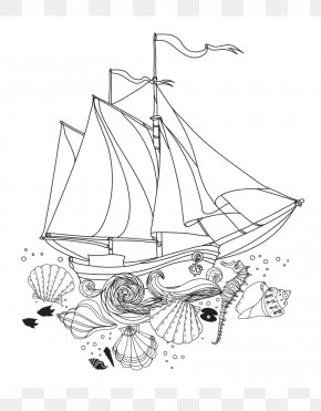 Book - Coloring Book Line Art Drawing PNG