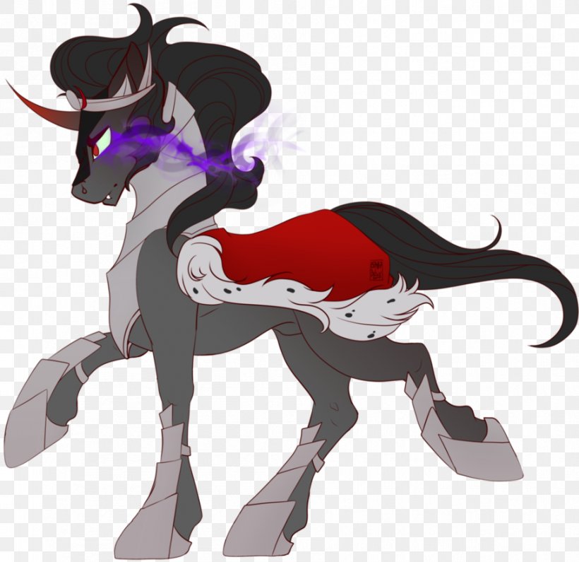 Pony Princess Luna King Sombra The Crystal Empire Drawing, PNG, 907x880px, Pony, Animal Figure, Art, Cartoon, Cattle Like Mammal Download Free