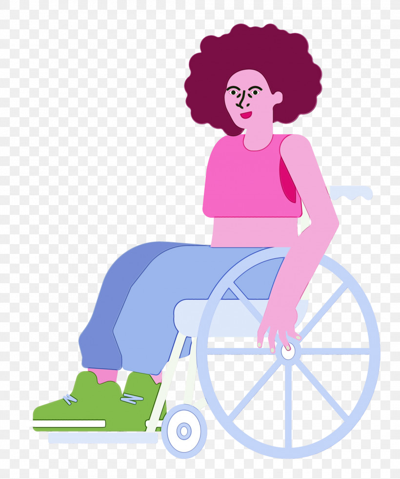 Royalty-free Wheelchair Sitting Cartoon, PNG, 2088x2500px, Wheelchair, Cartoon, Cartoon M, Paint, Royaltyfree Download Free