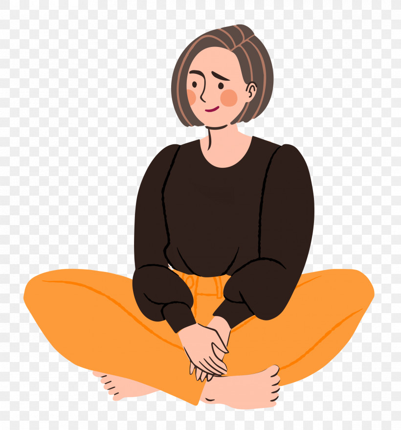 Sitting Lady Woman, PNG, 2331x2500px, Sitting, Arm Architecture, Arm Cortexm, Biology, Cartoon Download Free