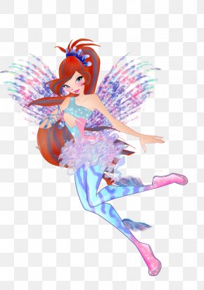 Bloom Sirenix - Fashion Illustration Fairy Sirenix PNG