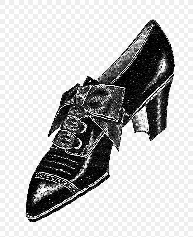 High-heeled Shoe Royalty-free Footwear, PNG, 1200x1472px, Shoe, Art, Black, Black And White, Boot Download Free