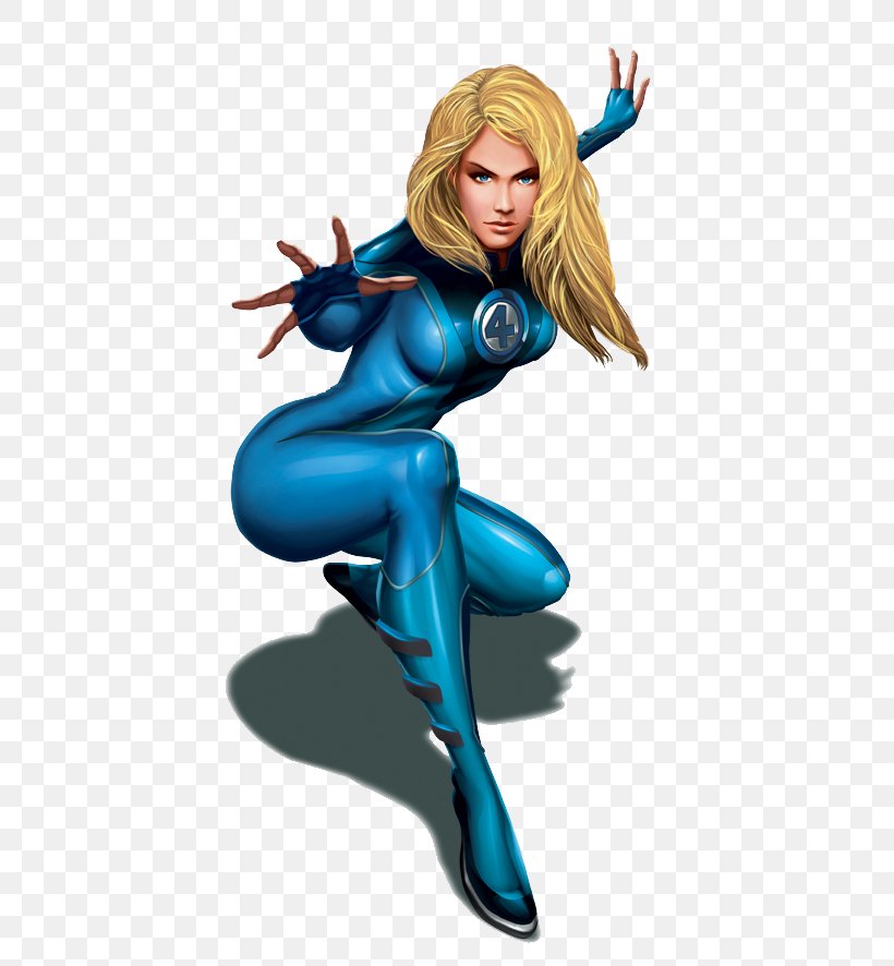 Invisible Woman Human Torch Fantastic Four She-Hulk Thing, PNG, 573x886px, Watercolor, Cartoon, Flower, Frame, Heart Download Free