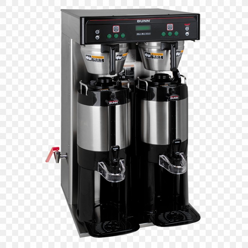Coffeemaker Espresso Bunn-O-Matic Corporation Cafe, PNG, 900x900px, Coffee, Beer Brewing Grains Malts, Brewed Coffee, Bunnomatic Corporation, Cafe Download Free