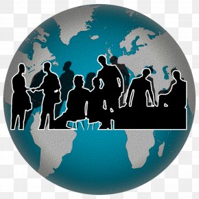 Teamwork - Globe World Labor Translation PNG