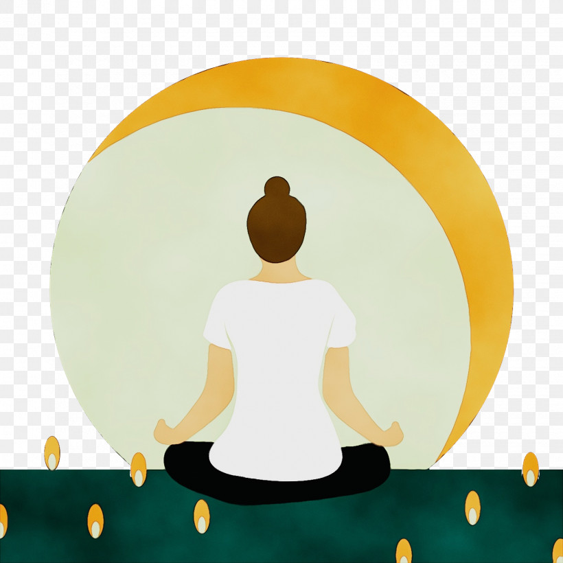 Physical Fitness Meditation Computer M Physics, PNG, 1440x1440px, Watercolor, Computer, M, Meditation, Paint Download Free