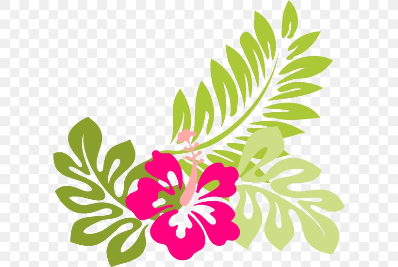 Cuisine Of Hawaii Hawaiian Clip Art, PNG, 600x552px, Hawaii, Branch, Cuisine Of Hawaii, Cut Flowers, Flora Download Free