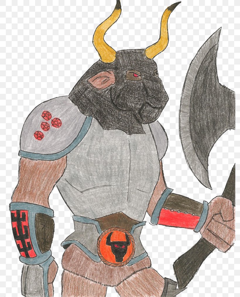 DeviantArt Minotaur Artist Illustration, PNG, 789x1013px, Art, Armour, Art Museum, Artist, Cartoon Download Free