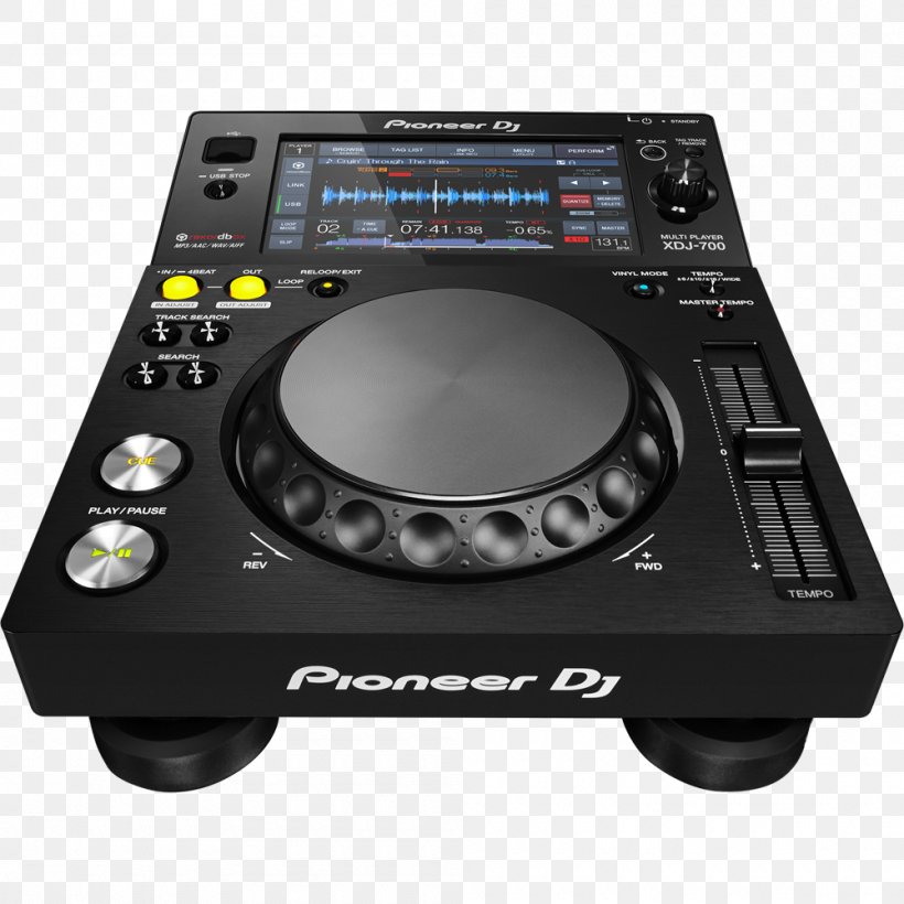 Pioneer DJ Disc Jockey CDJ DJ Controller Media Player, PNG, 1000x1000px, Pioneer Dj, Audio Mixers, Cd Player, Cdj, Compact Disc Download Free