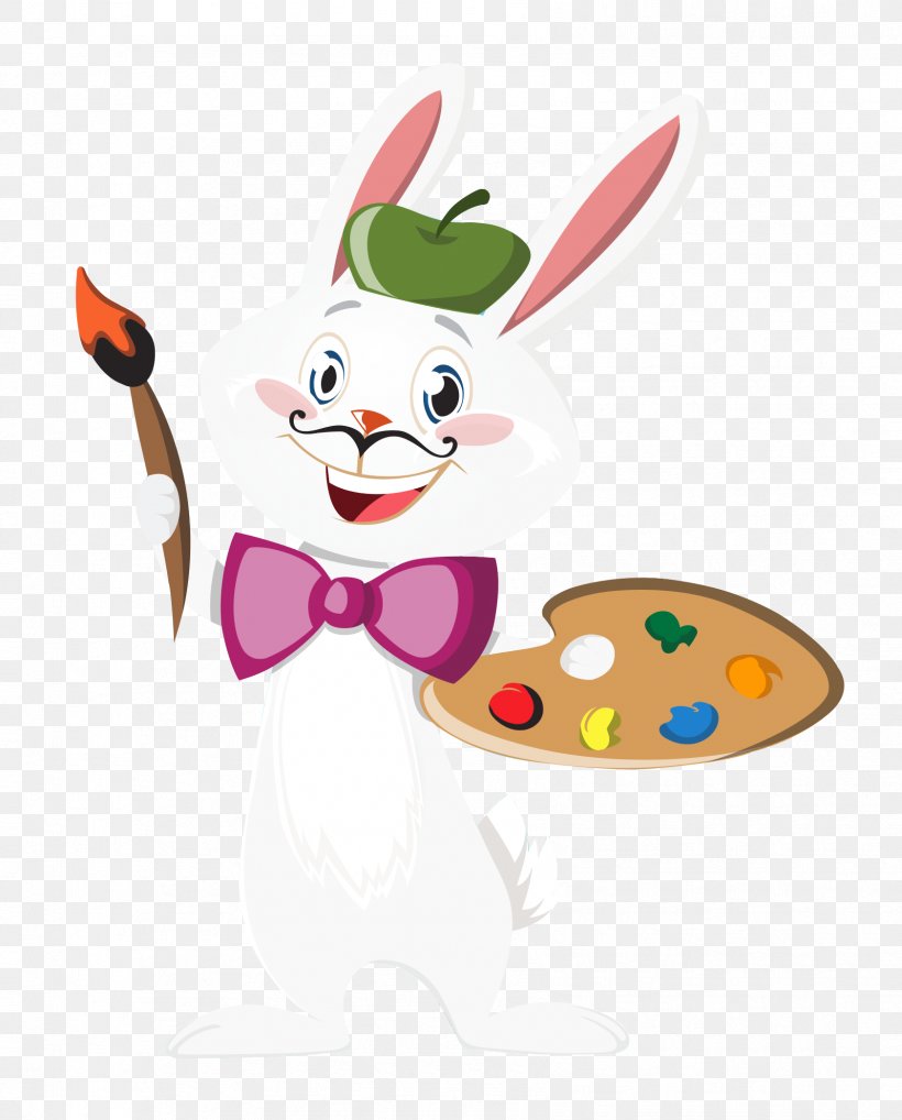 Rabbit Easter Bunny, PNG, 1683x2091px, Easter Bunny, Animal, Art, Cartoon, Clip Art Download Free