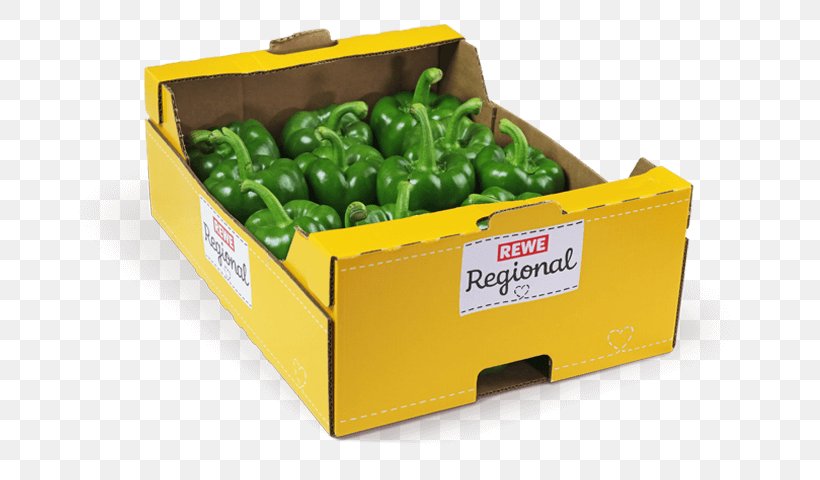 Vegetable Steiner GmbH & Co. KG Green Bell Pepper Capsicum Fruit Iffco, PNG, 720x480px, Green Bell Pepper, Box, Call Centre, Capsicum, Cardboard Download Free