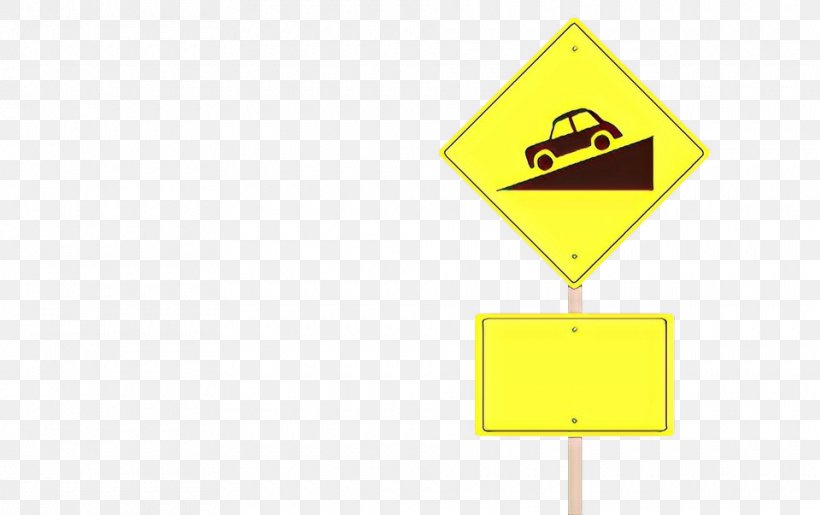 Yellow Sign Traffic Sign Signage Road, PNG, 960x603px, Cartoon, Road, Sign, Signage, Traffic Sign Download Free