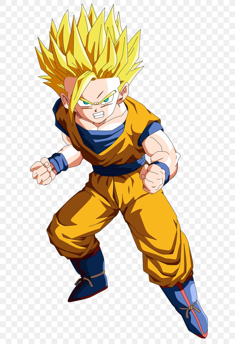 Gohan Goku Vegeta Trunks Goten Png 666x1199px Watercolor Cartoon Flower Frame Heart Download Free