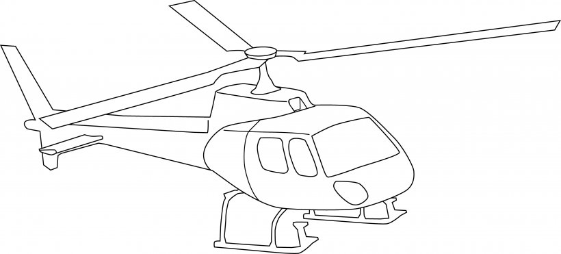 Helicopter Drawing Airplane Clip Art, PNG, 4558x2063px, Helicopter, Airplane, Area, Artwork, Attack Helicopter Download Free