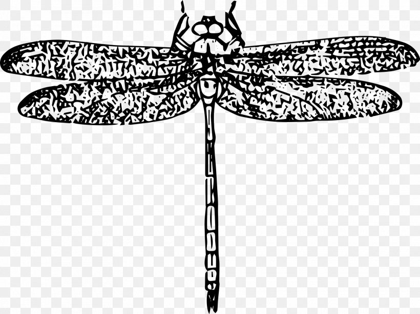 Insect Dragonfly Clip Art, PNG, 1920x1435px, Insect, Animal, Art, Artwork, Black And White Download Free