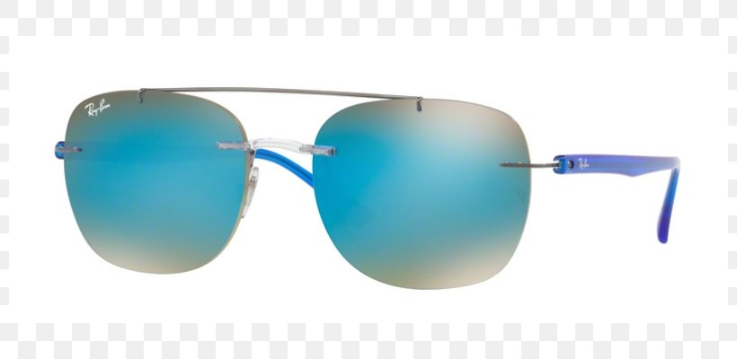 Ray-Ban Wayfarer Aviator Sunglasses Ray-Ban Round Metal, PNG, 800x400px, Rayban, Aqua, Aviator Sunglasses, Azure, Blue Download Free