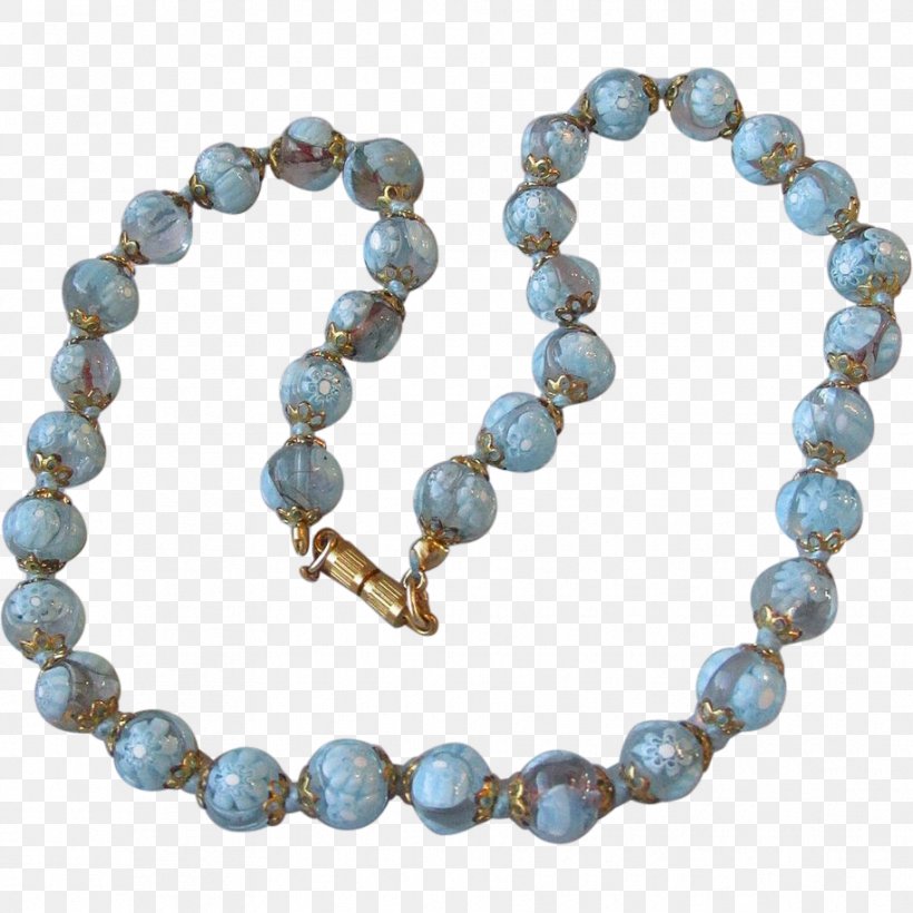 Bead Necklace Millefiori Turquoise Jewellery, PNG, 915x915px, Bead, Body Jewellery, Body Jewelry, Bracelet, Fashion Accessory Download Free