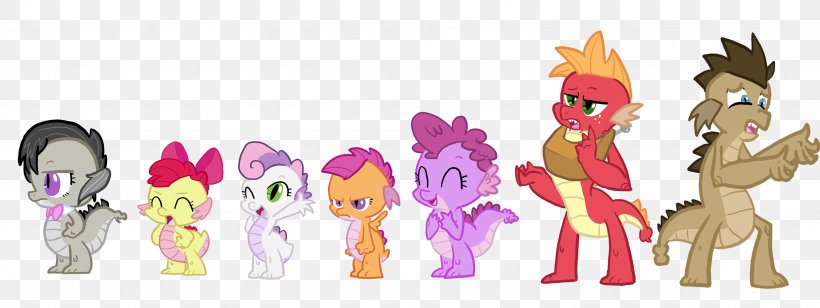 Fluttershy Rainbow Dash Rarity Pony Applejack, PNG, 3425x1289px, Fluttershy, Animal Figure, Applejack, Art, Big Mcintosh Download Free