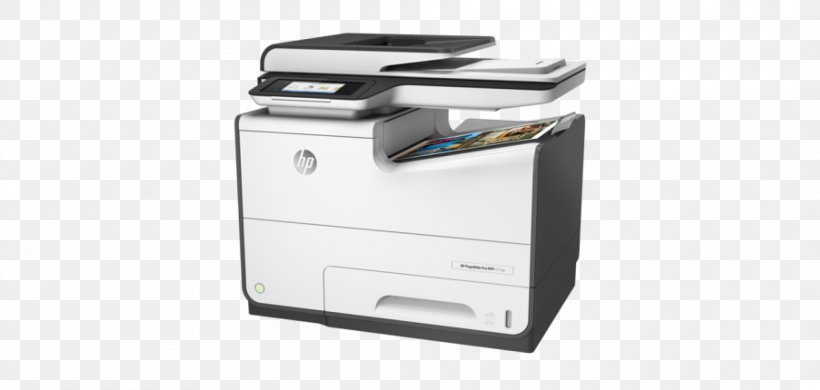 Hewlett-Packard Multi-function Printer HP PageWide Managed MFP P57750dw Colour Page Wide Array, PNG, 2100x1000px, Hewlettpackard, Fax, Hp Laserjet, Hp Pagewide Pro 477, Image Scanner Download Free