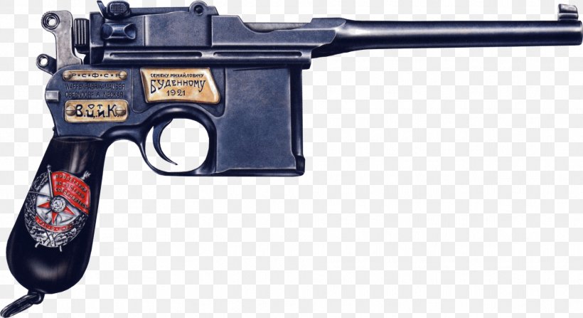 Mauser C96 Pistol Handgun, PNG, 1919x1047px, Watercolor, Cartoon, Flower, Frame, Heart Download Free
