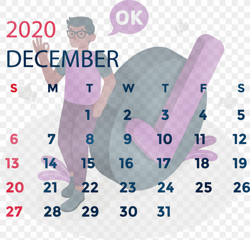 Pink M Area Line Meter, PNG, 3000x2881px, December 2020 Printable Calendar, Area, December 2020 Calendar, Line, Meter Download Free
